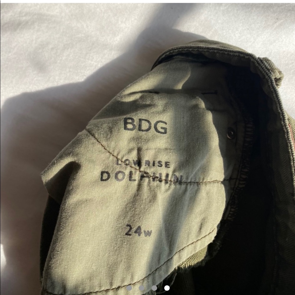 BDG urban Outfitters Mary green denim shorts - Picture 4 of 4